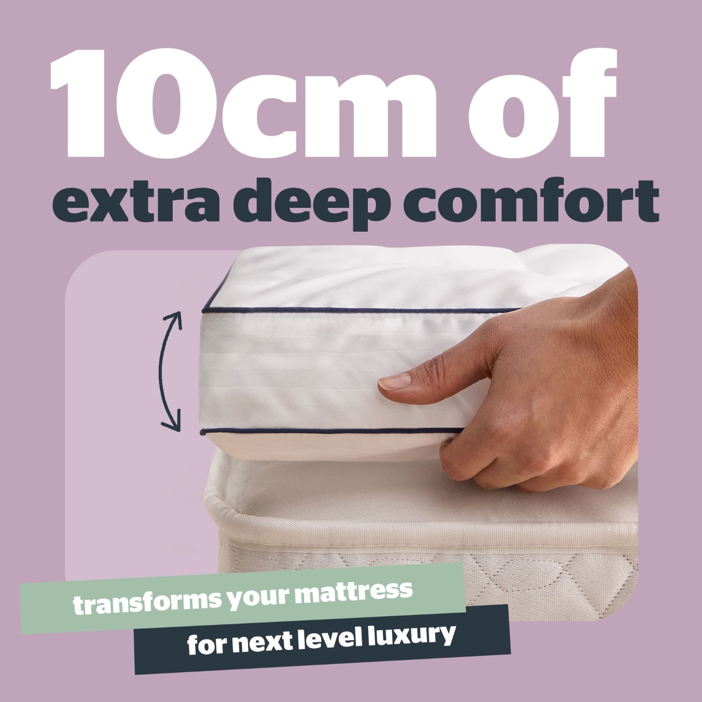 Silentnight Hotel Collection Supreme 10cm Mattress Topper