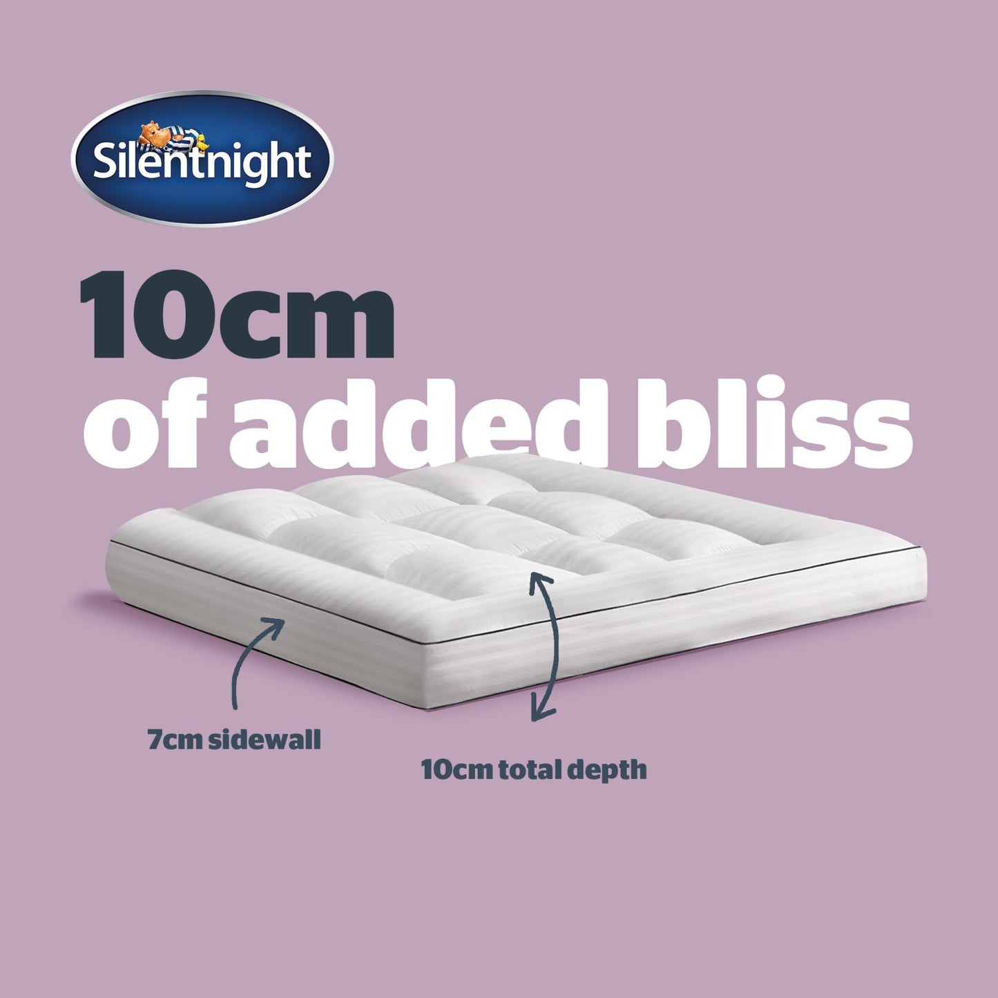 Silentnight Hotel Collection Supreme 10cm Mattress Topper