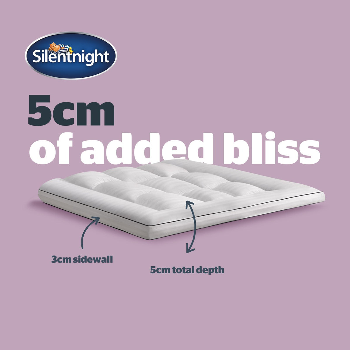 Silentnight Hotel Collection 5cm Mattress Topper