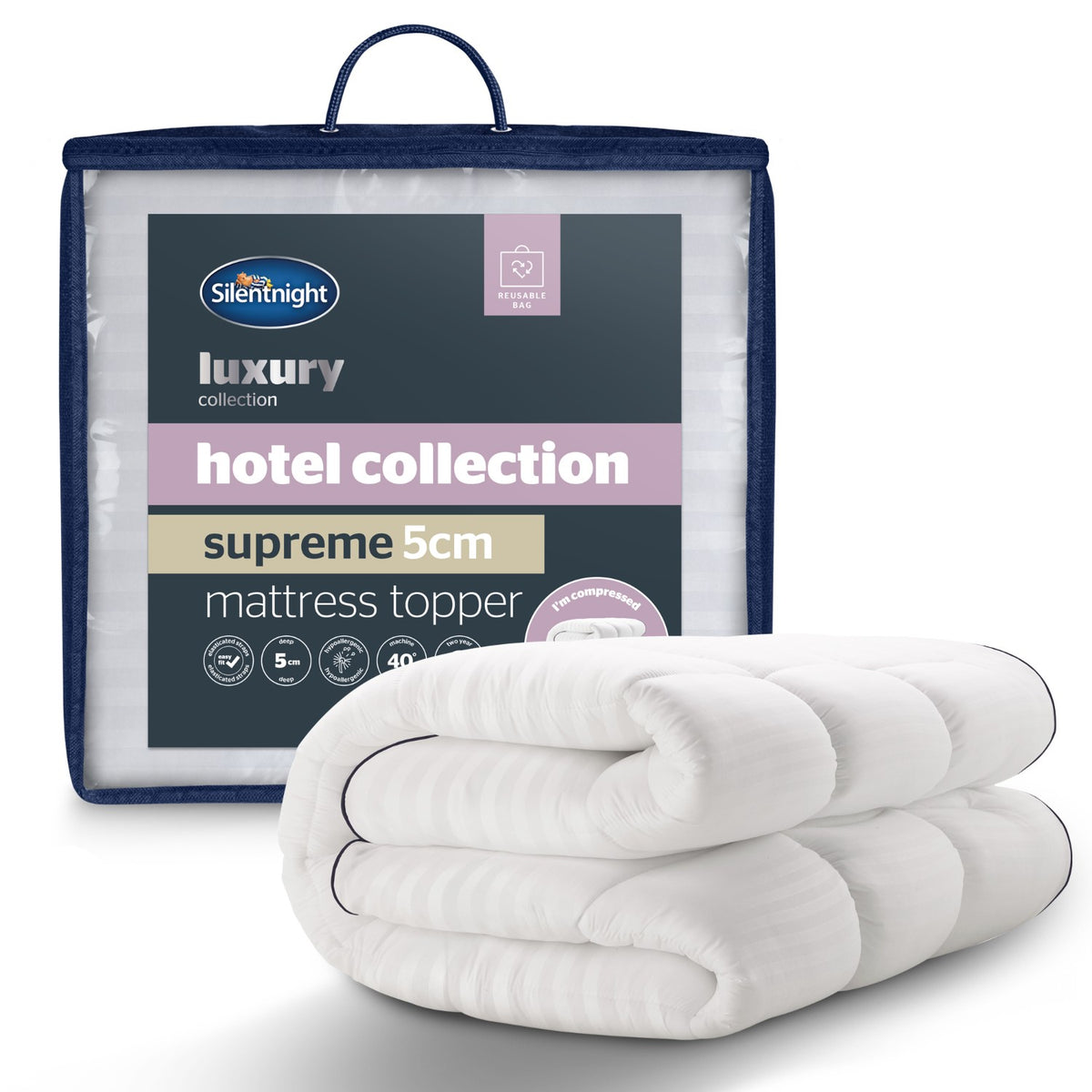 Silentnight Hotel Collection 5cm Mattress Topper