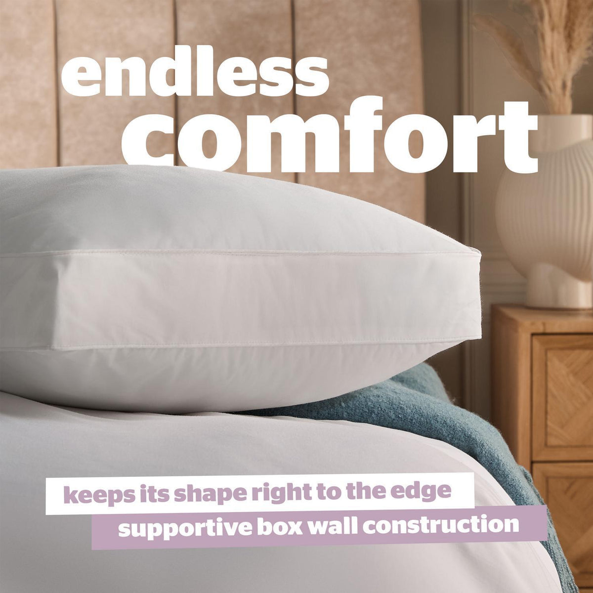 Silentnight Hotel Collection Luxe Box Pillow