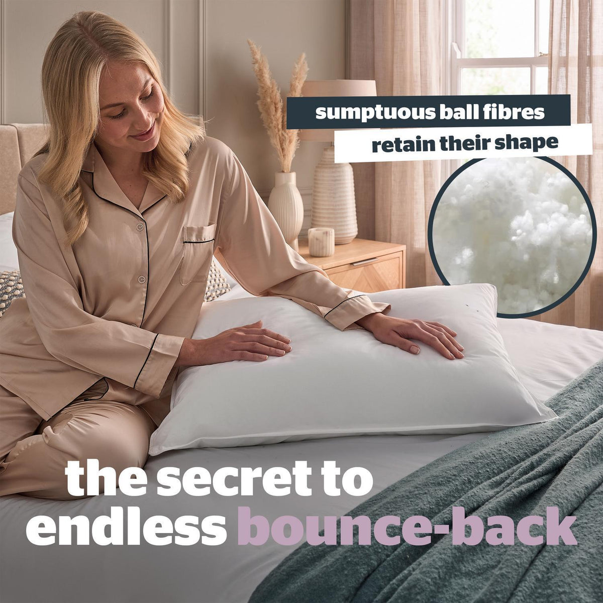 Silentnight Hotel Collection Luxe 550g Pillow