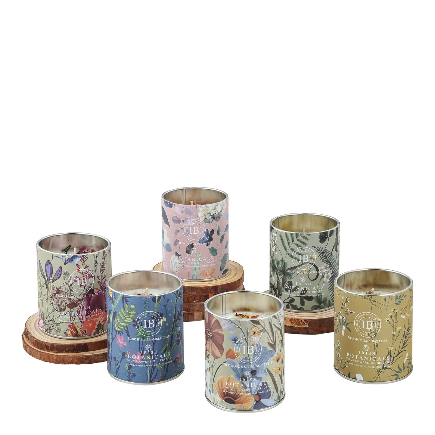 Irish Botanicals Chamomile & Bay Leaf Tin Candle