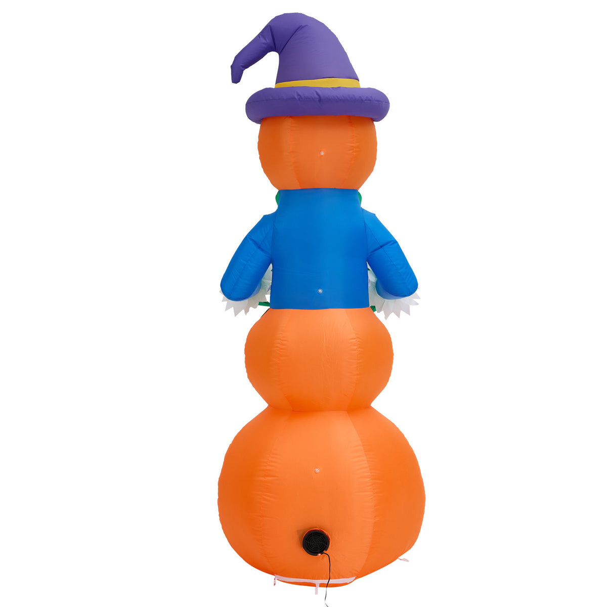 Inflatable Halloween LED Stacked Pumpkin Ghost 6ft