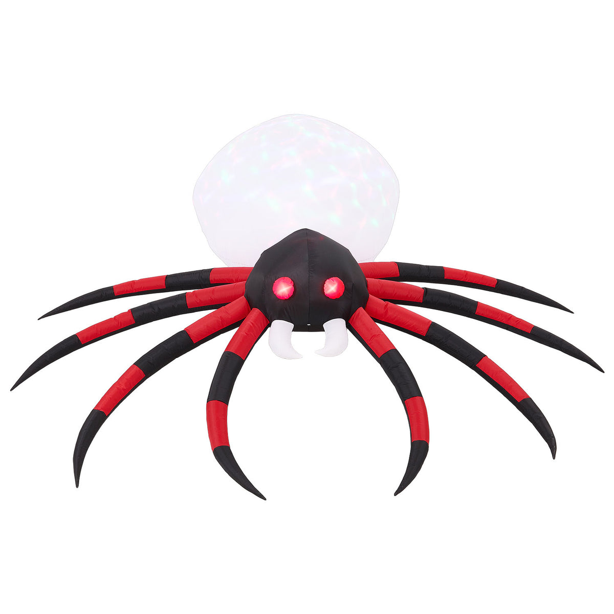 Inflatable Halloween LED Giant Spider Decor 7.8ft