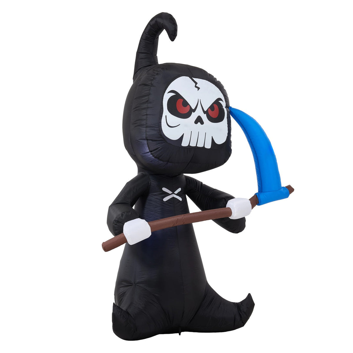 Inflatable Halloween LED Grim Reaper Decor 6.6ft