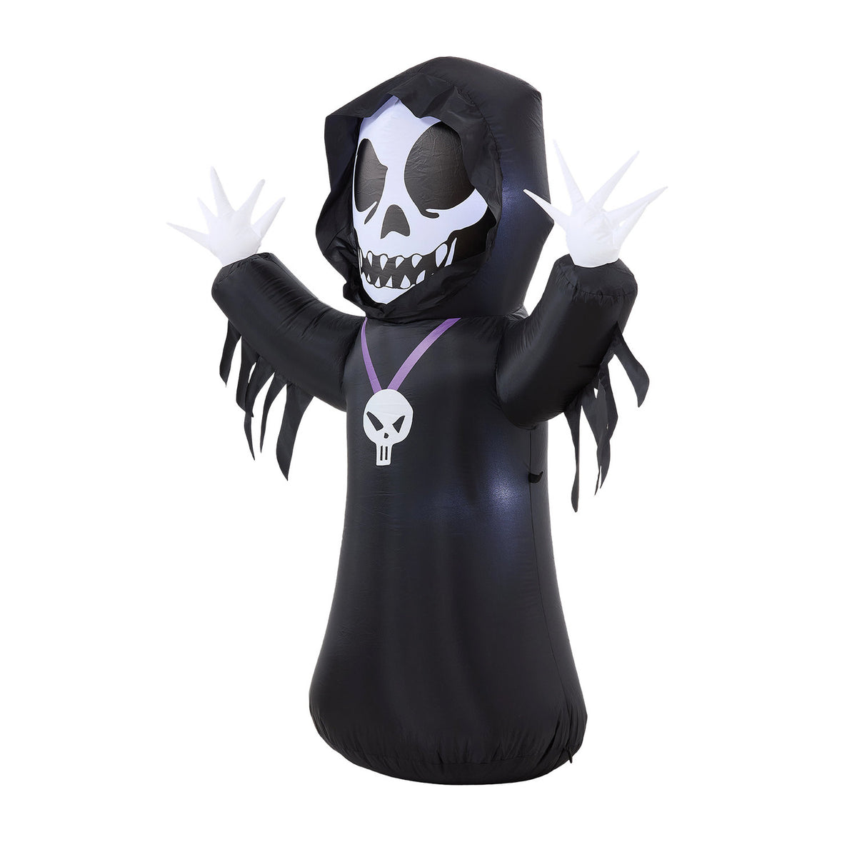 Inflatable Halloween LED Grim Reaper Decor 5ft