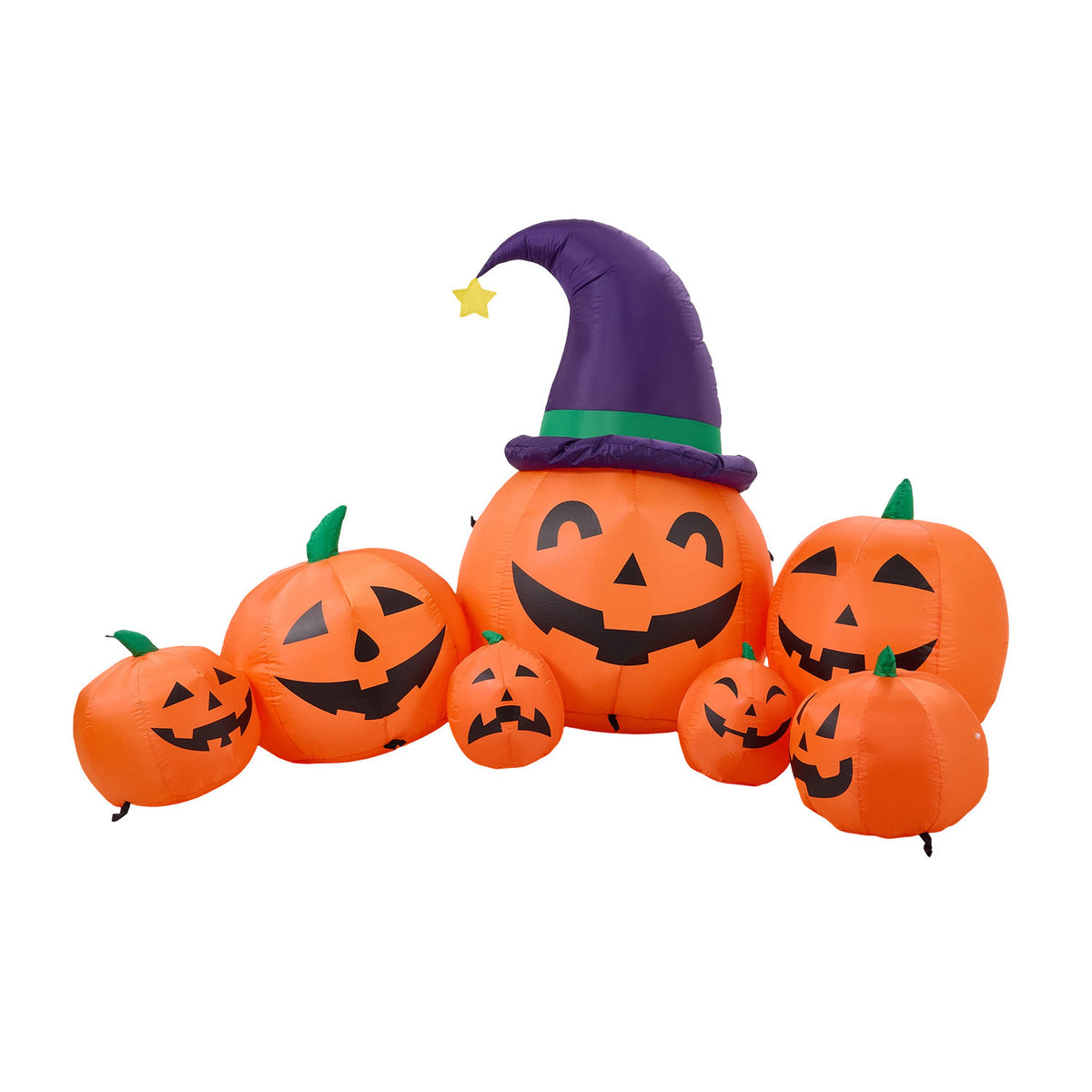 Inflatable Halloween LED Pumpkins Decor 4.6ft