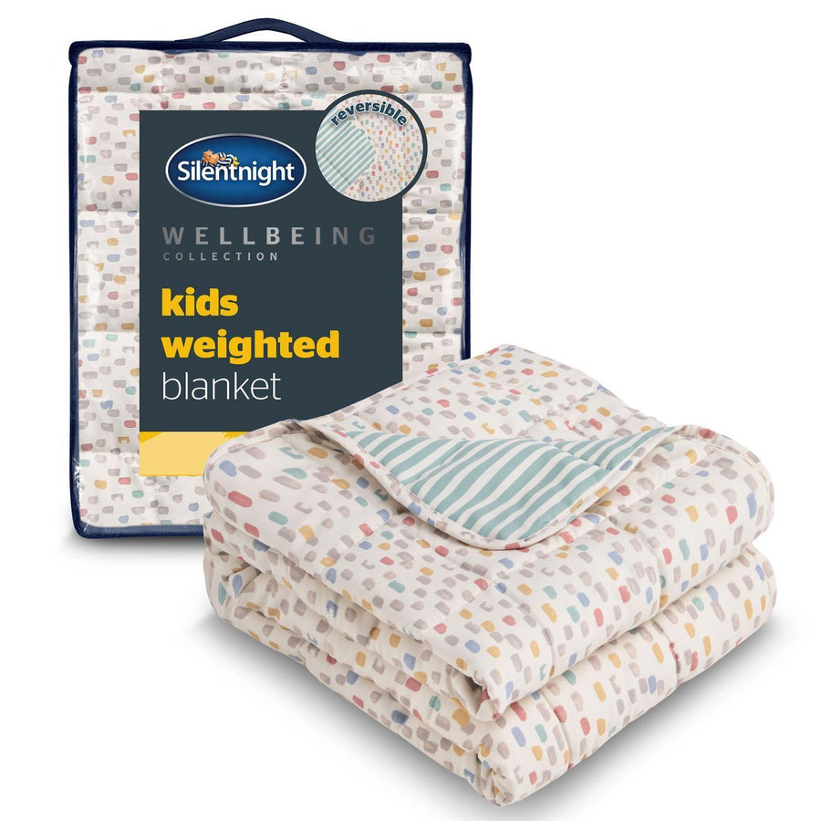 Silentnight Healthy Growth Spots & Stripes Weighted Blanket 3kg