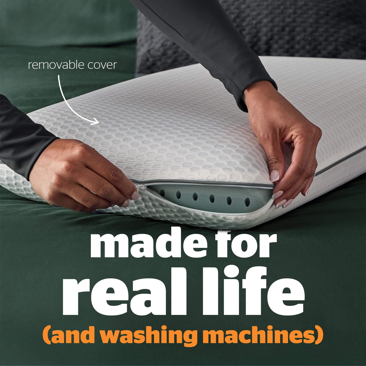 Silentnight Impress Memory Foam Carbon Anti Allergy Pillow