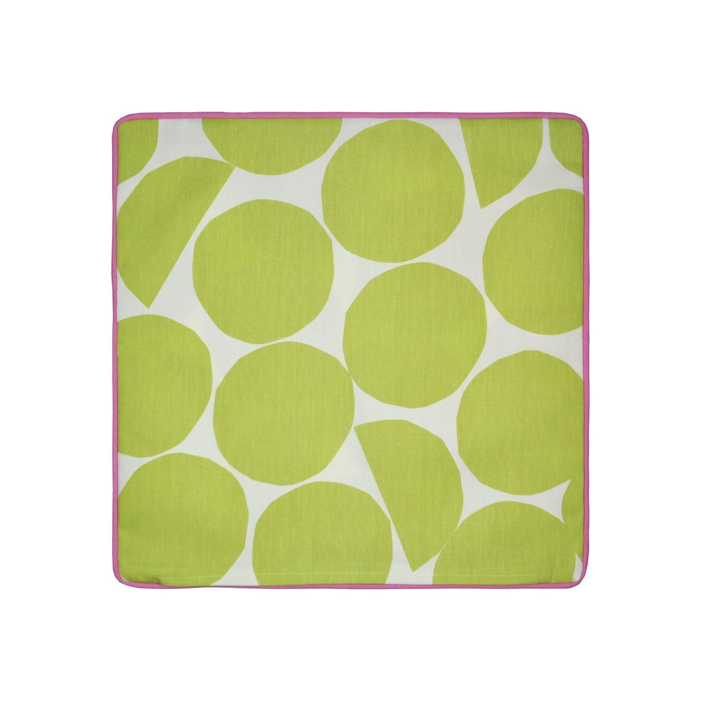 Ingo Reversible Pink/Green Outdoor Cushion (43cm x 43cm)