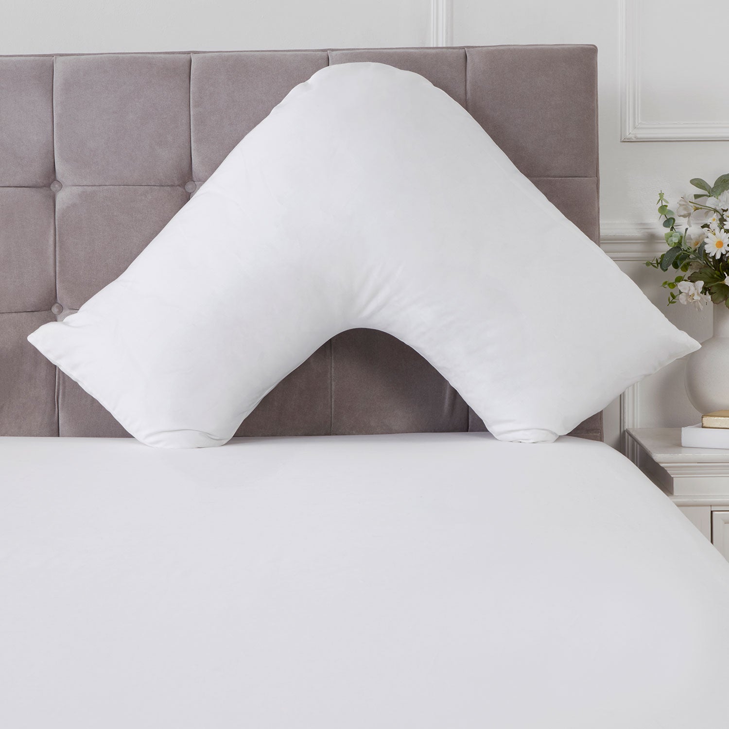 V neck outlet pillowcase