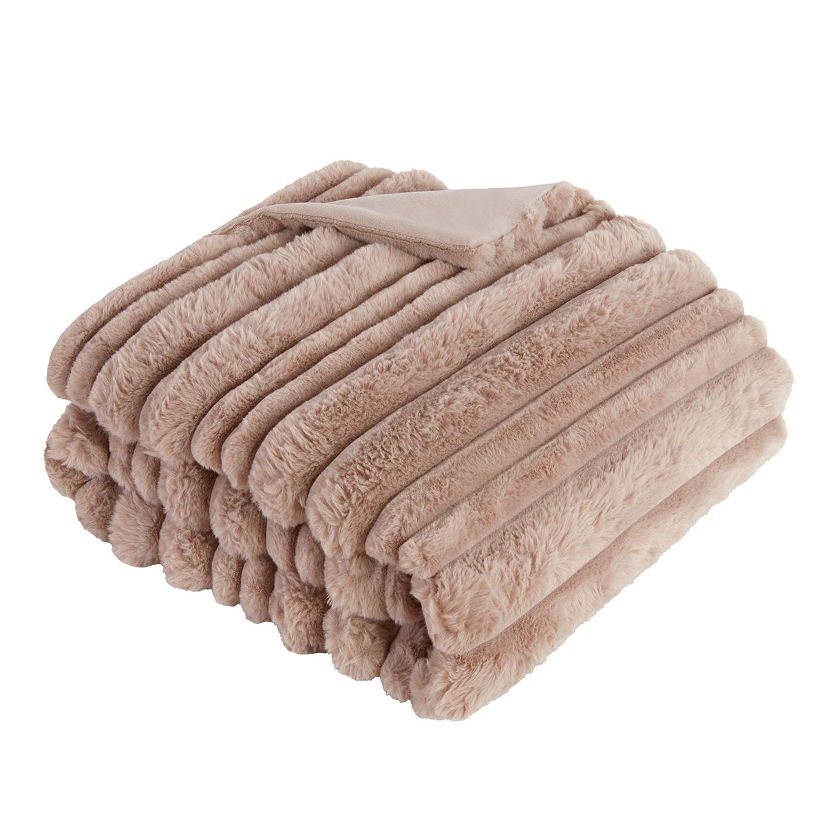 Alaska Mink Faux Fur Throw