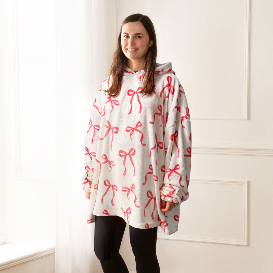 Beautiful Bows Oversized Fleece Hoodie