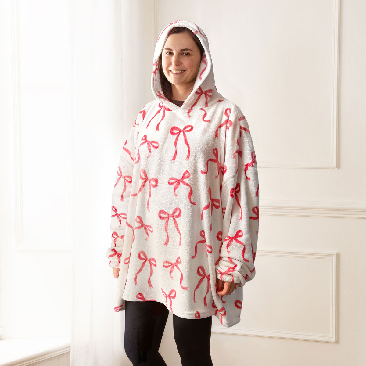 Beautiful Bows Oversized Fleece Hoodie