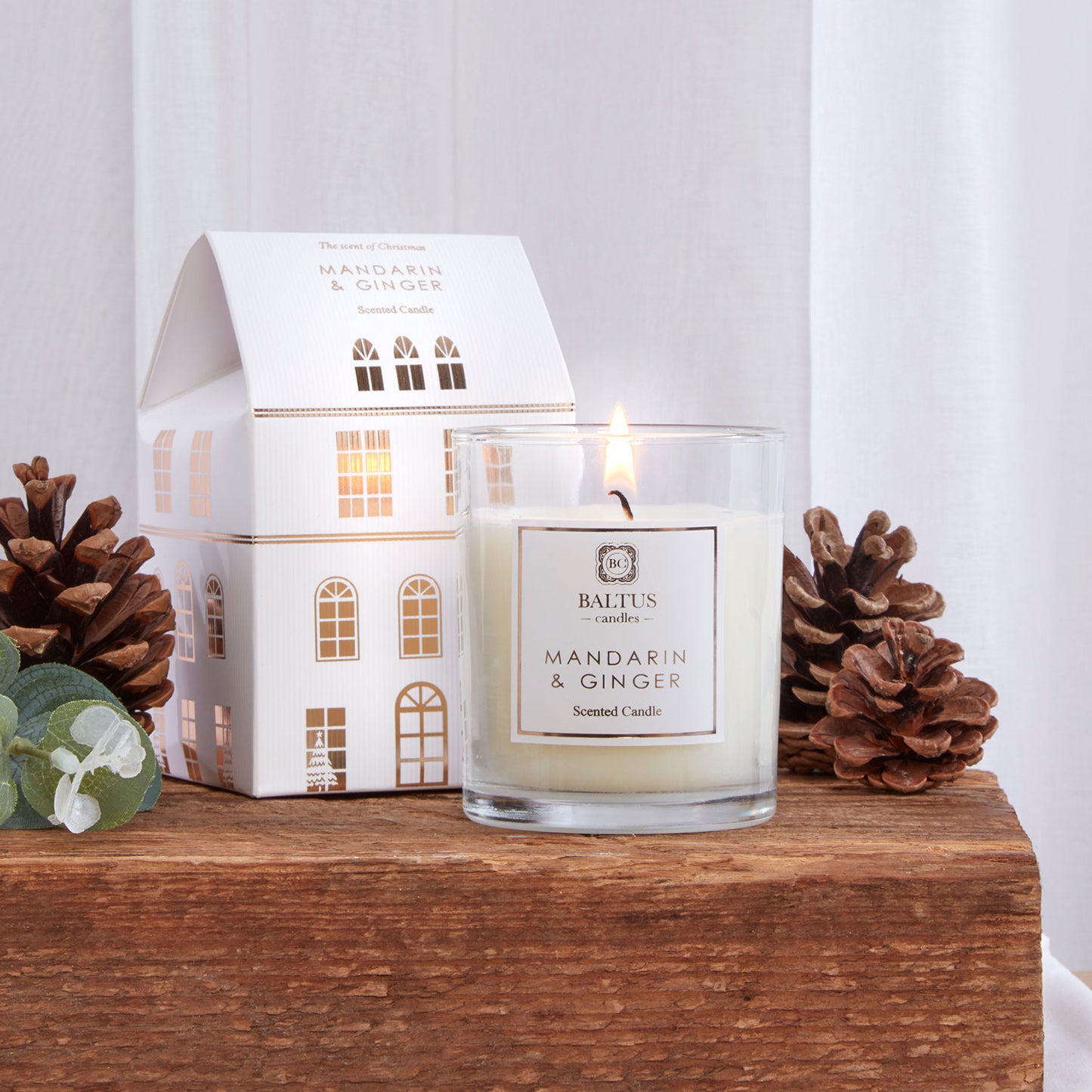 Mandarin & Ginger House Scented Candle