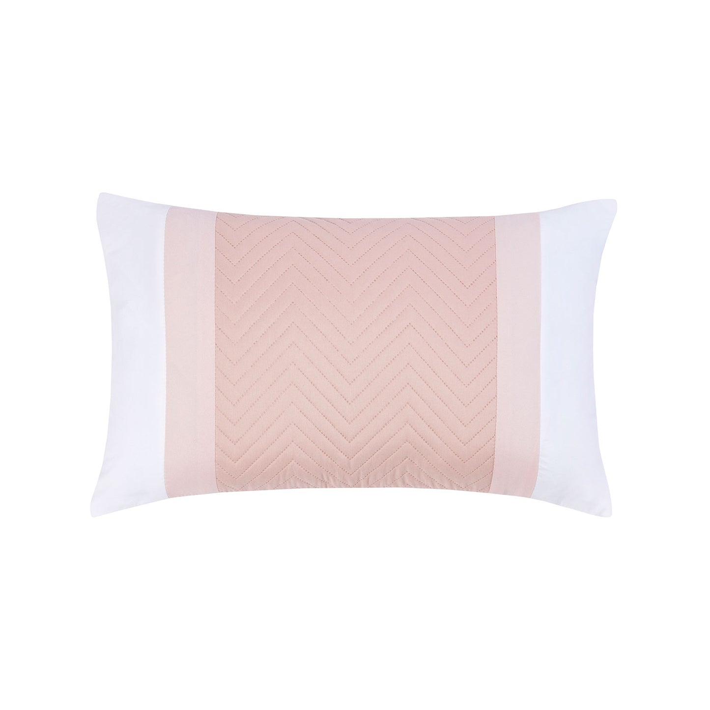 Eton Pink Pinsonic Velvet Boudoir Cushion (30cm x 50cm)