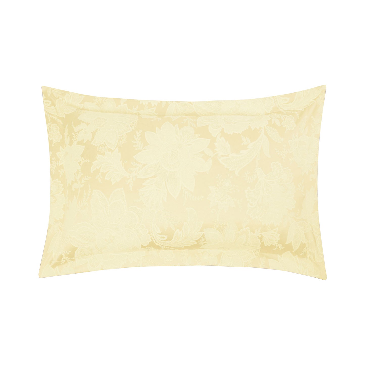 Florentina Lemon Oxford Pillowcase Pair