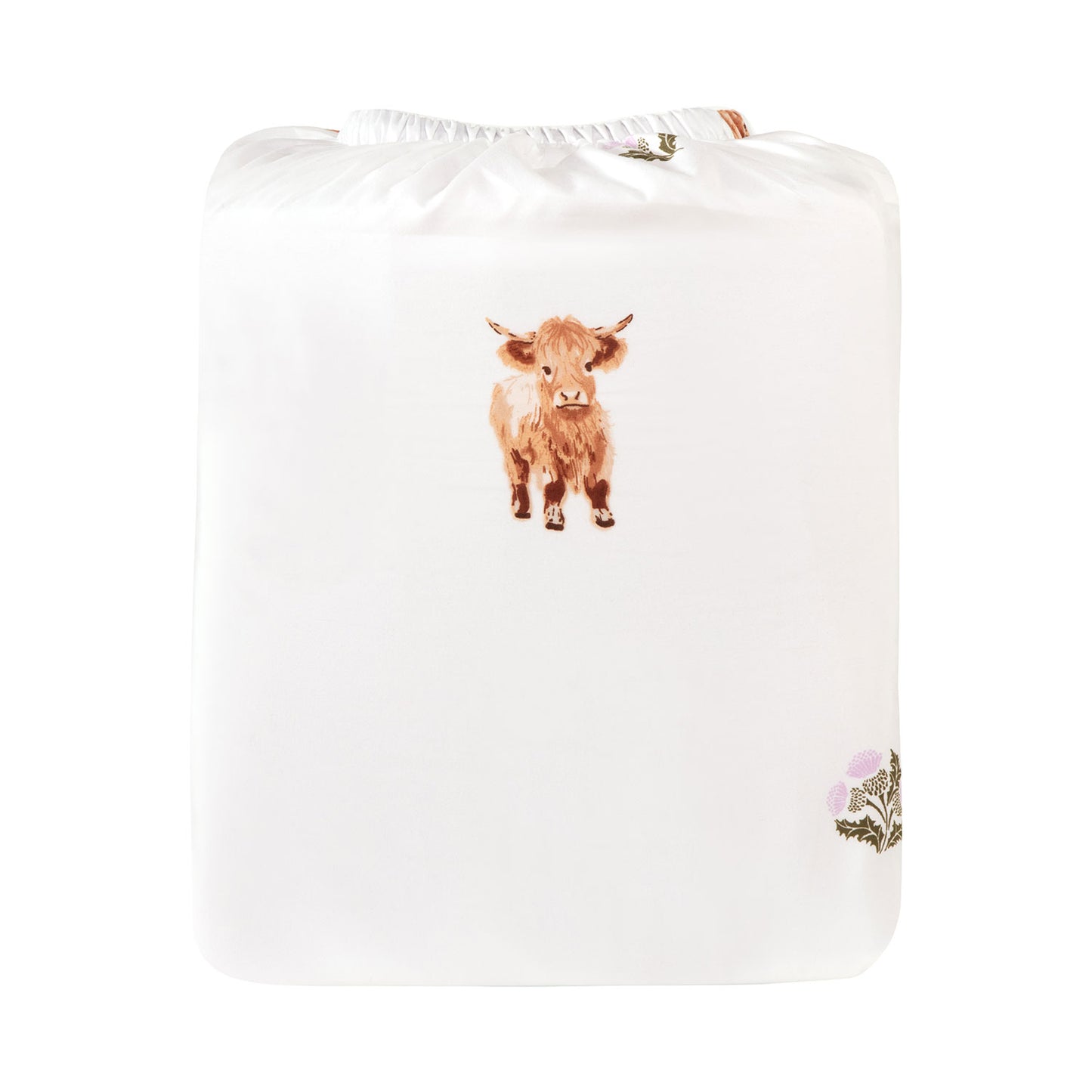 Hattie Highland Cow Bedding, Cushion & Throw Bundle In A Bag