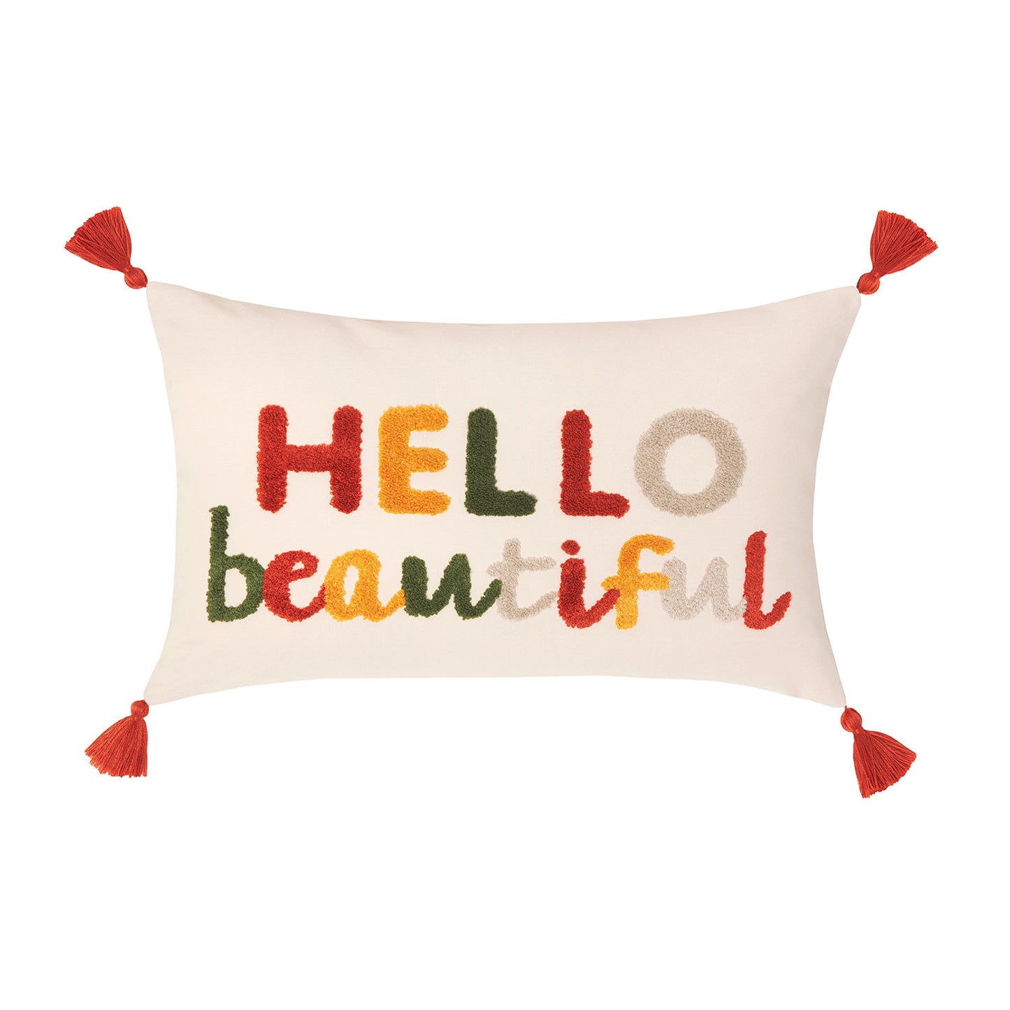 Hello Beautiful Multi Cushion (30cm x 50cm)