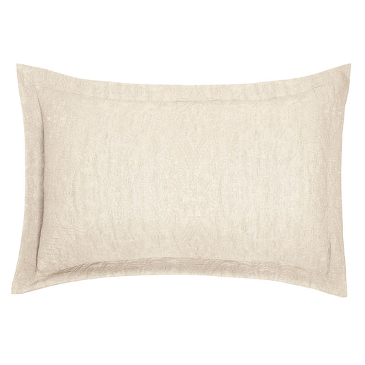 Juliana Cream Luxury Oxford Pillowcase (Pair)