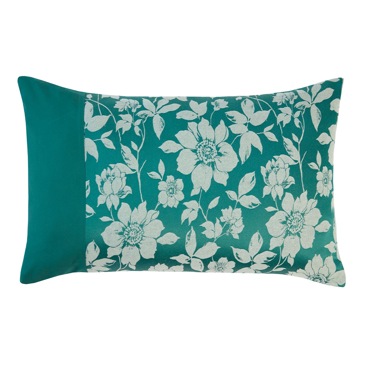 Lottie Emerald Luxury Jacquard Housewife Pillowcases (Pair)