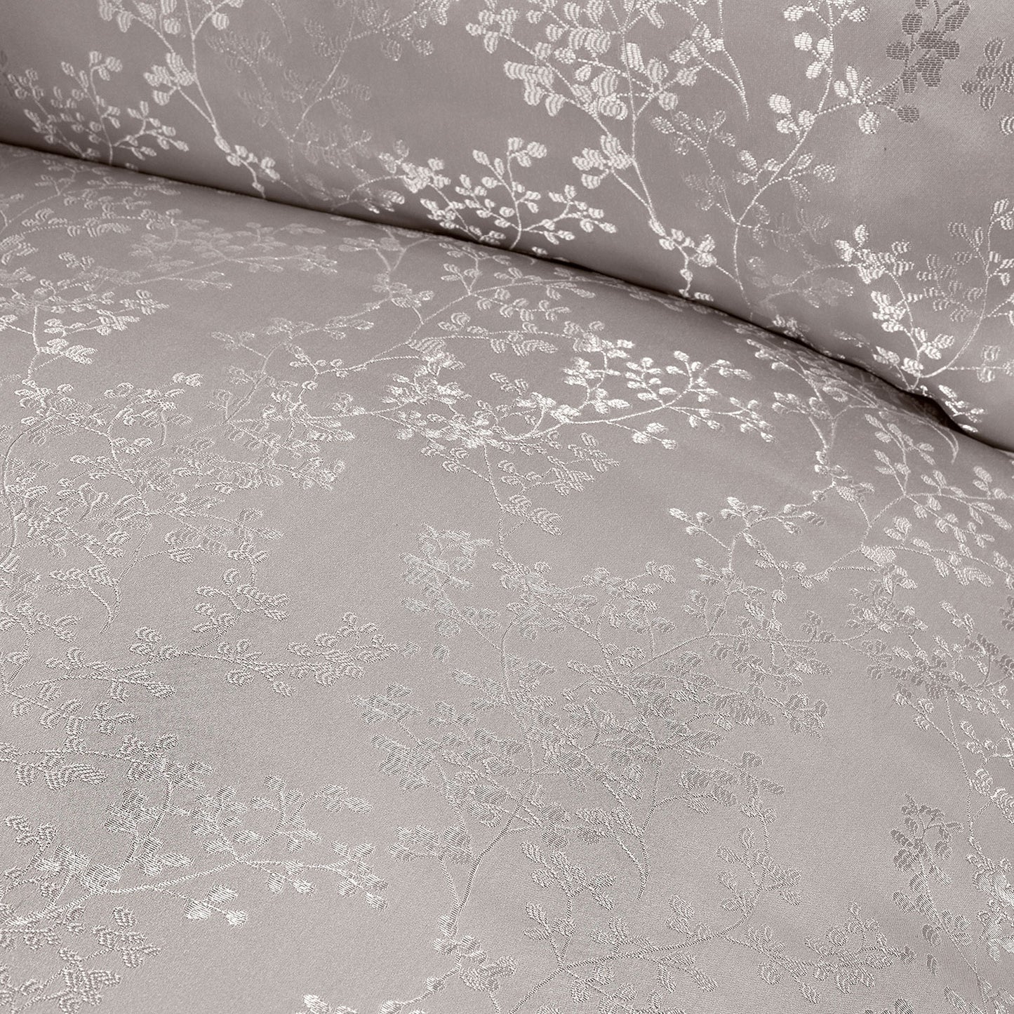 Melody Silver Luxury Jacquard Duvet Set