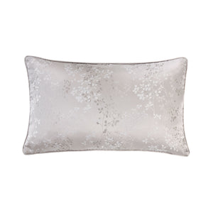 Melody Silver Boudoir Cushion (30cm x 50cm)