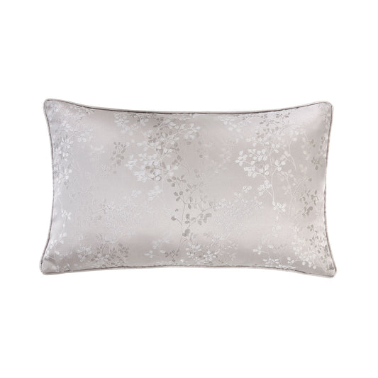 Melody Silver Boudoir Cushion (30cm x 50cm)
