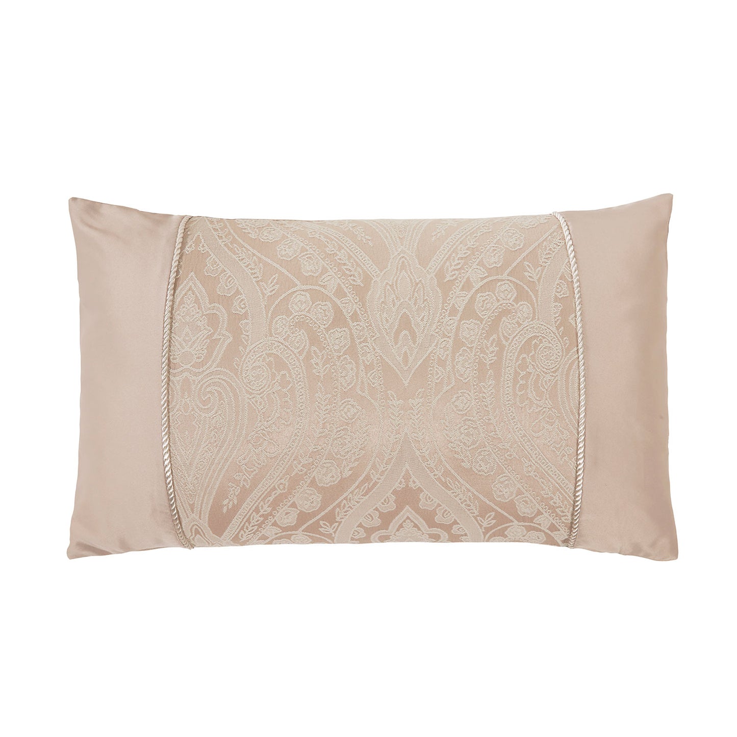 Regency Natural Jacquard Boudoir Cushion