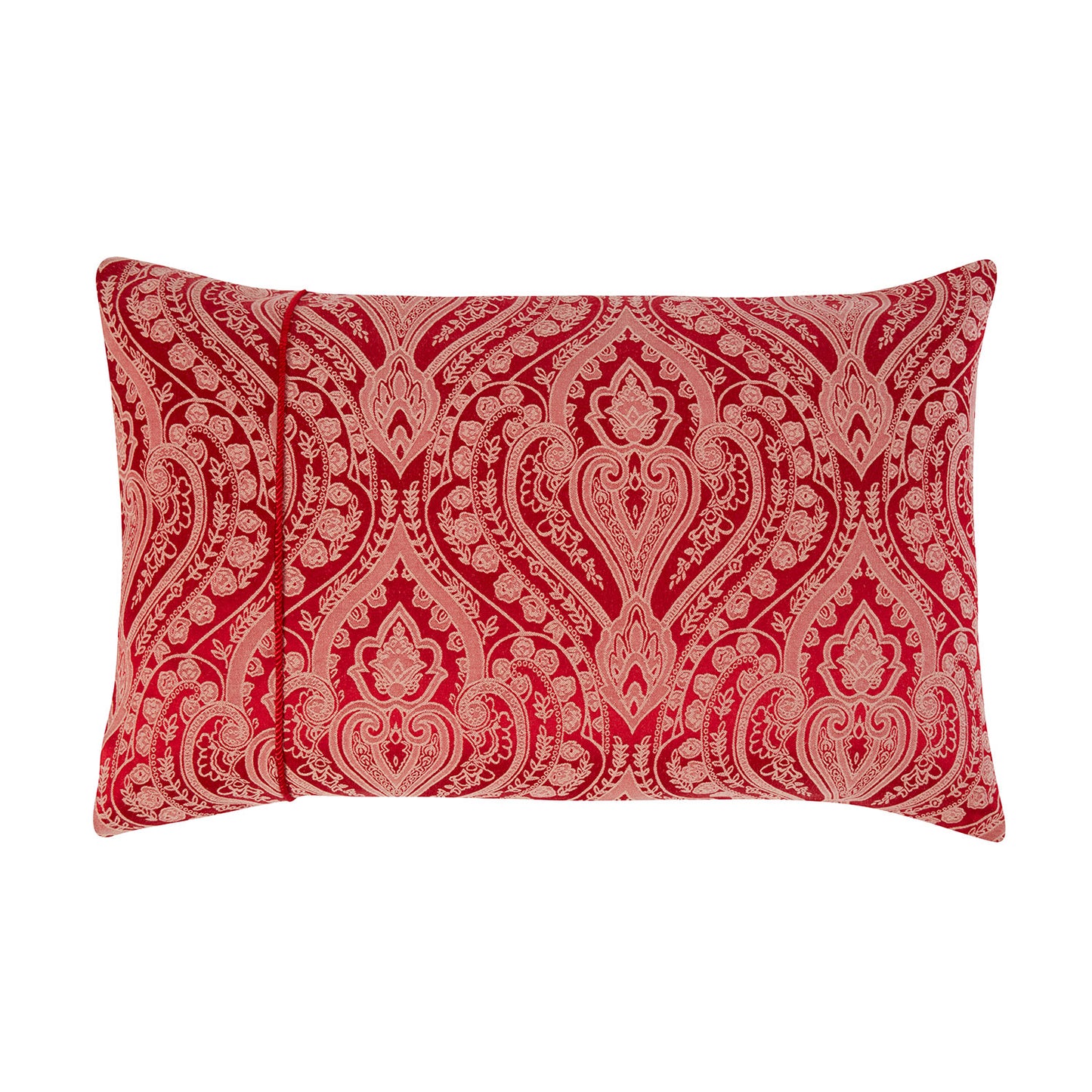 Regency Red Luxury Cotton Rich Jacquard Housewife Pillowcases (Pair)