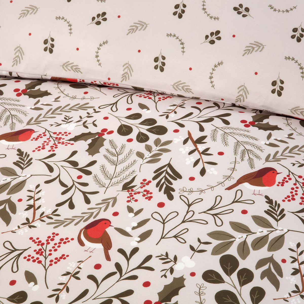 Scandi Robin Natural Super Soft Duvet Set