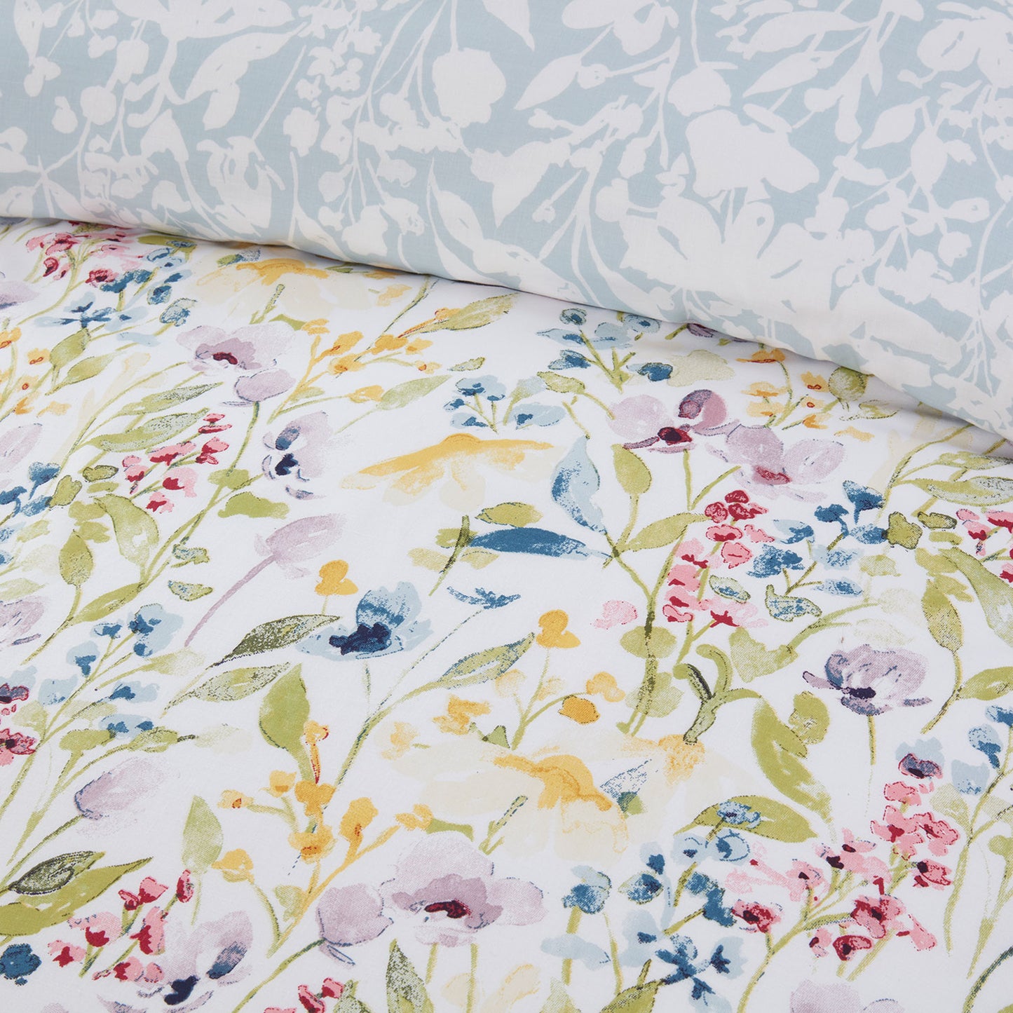 Spring Flowers Printed Duvet Set