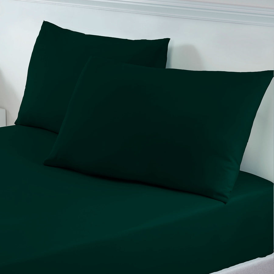 Emerald Super Soft Easycare Housewife Pillowcases (Pair)