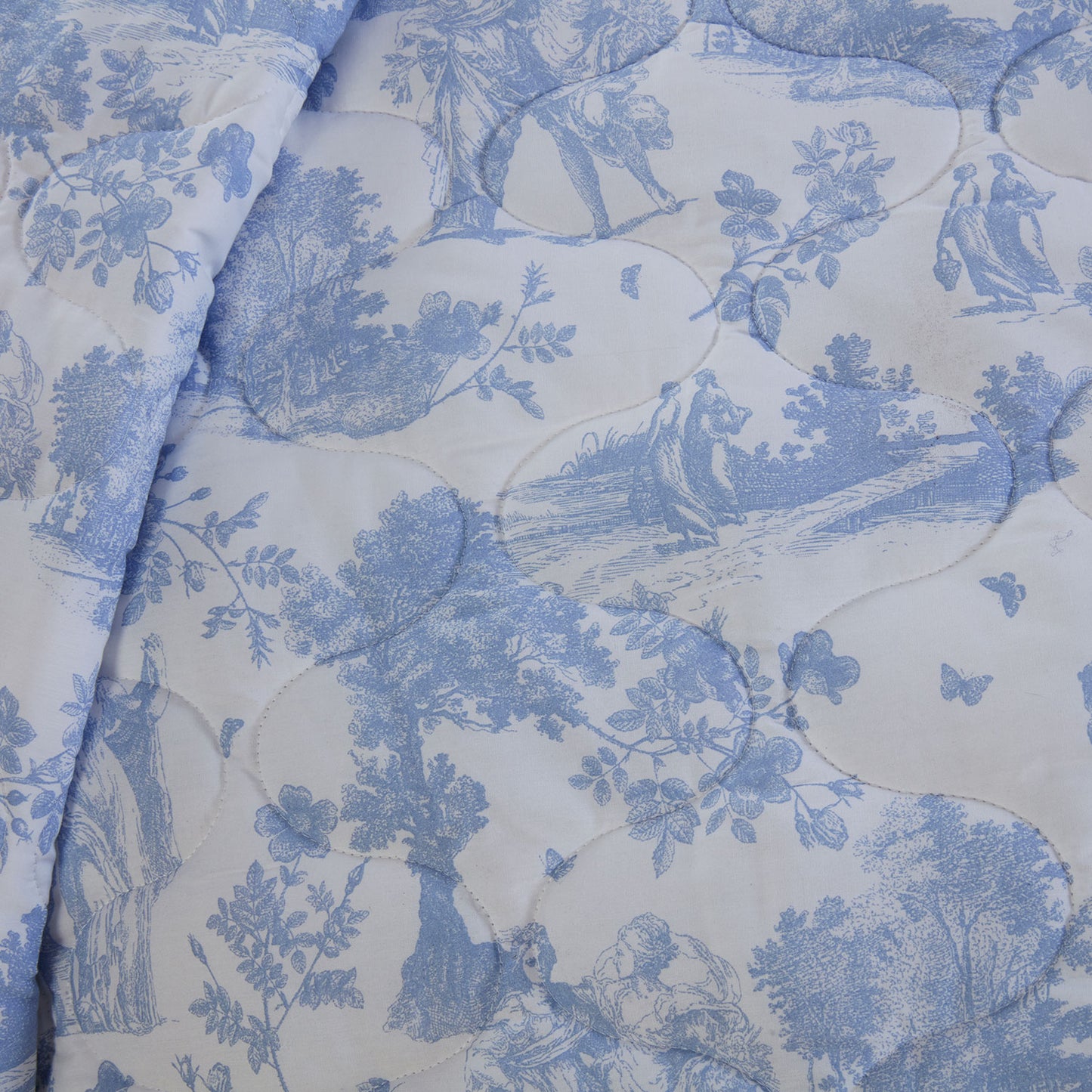 Toile Blue Throw (240cm x 160cm)