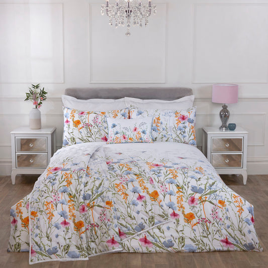 Meadow Multi Floral 200 Thread Count Cotton Duvet Set