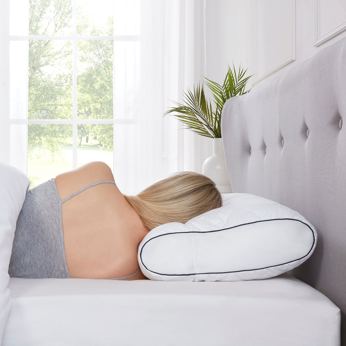 Duo Memory Foam Neck Support Pillow