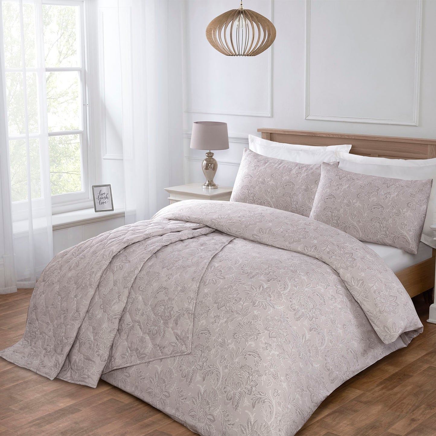 Monroe Natural 200 Thread Count Cotton Duvet Set