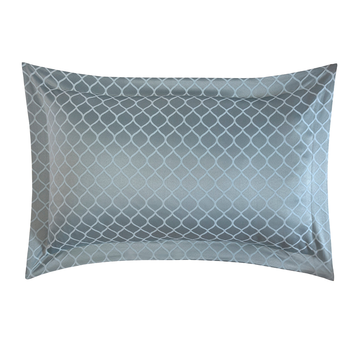 Othello Soft Green Jacquard Oxford Pillowcase Pair