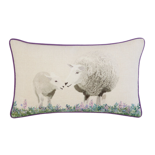 Ewe And Me Printed Sheep Cushion (30cm x 50cm)