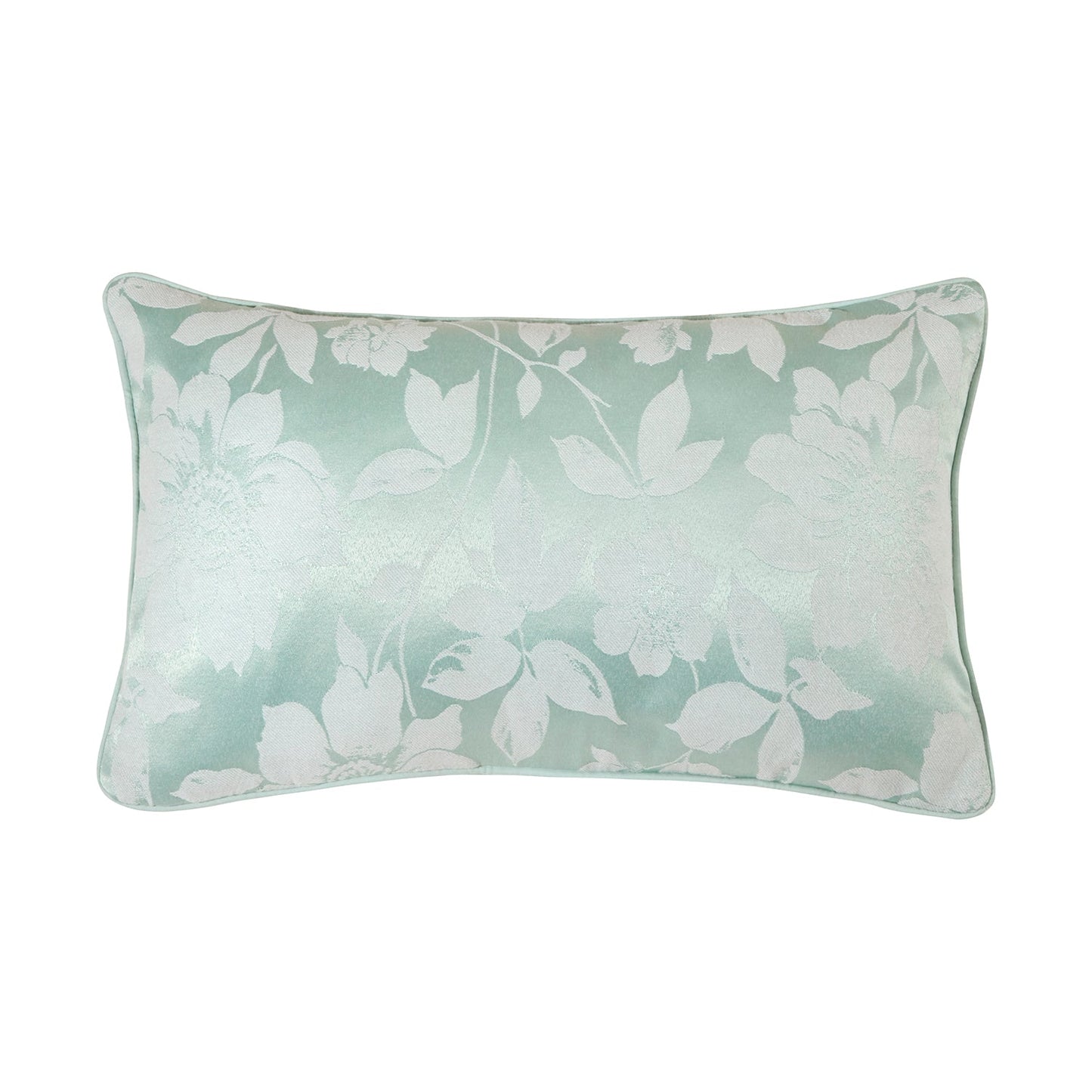 Lottie Soft Green Luxury Jacquard 6 Piece Bedding Bundle