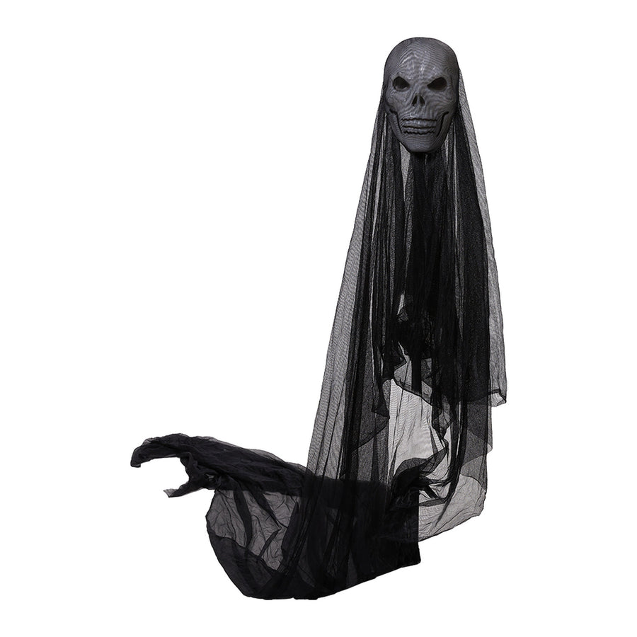 Halloween Glowing Sound Control Hanging Skeleton Ghost