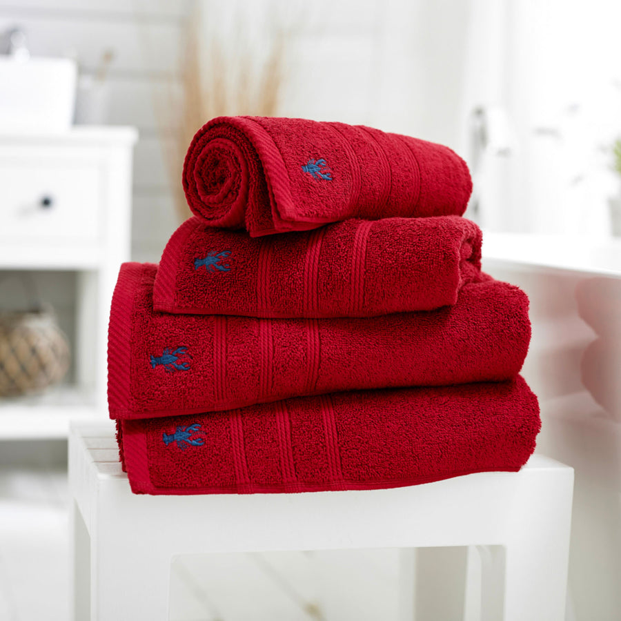 Lobster Creek Berry Kaleidoscope Towels