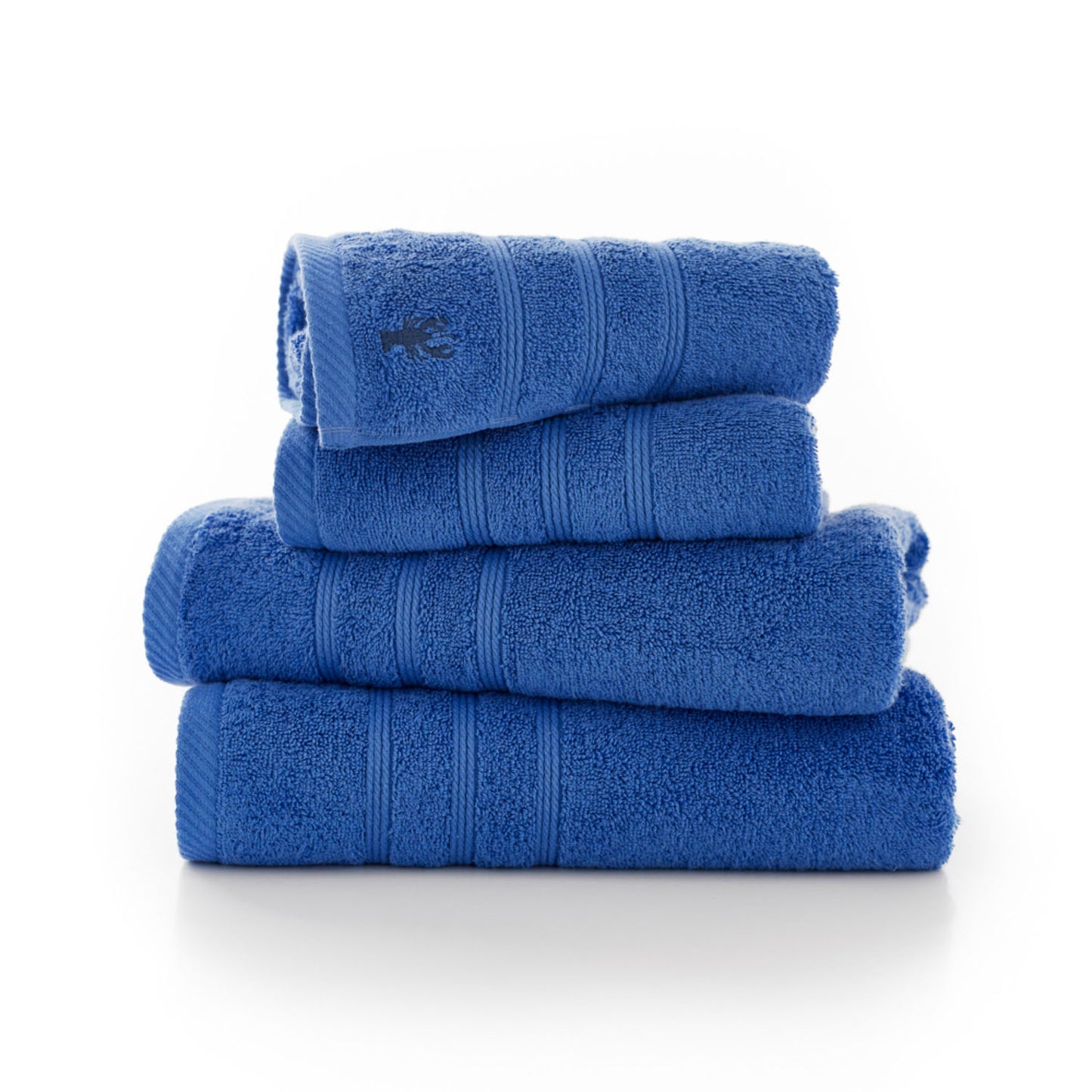 Lobster Creek Royal Blue Kaleidoscope Towels