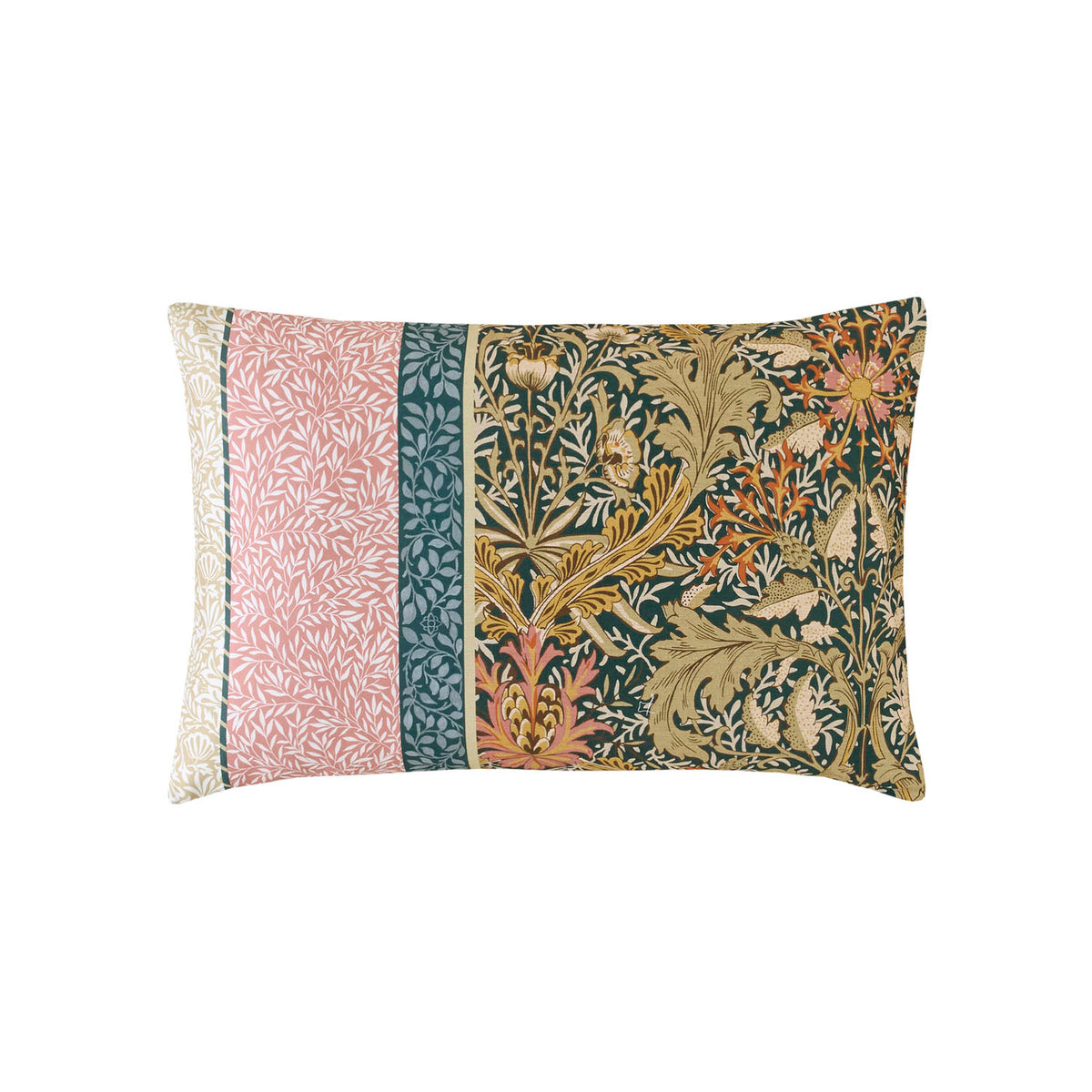 William Morris At Home Kelmscott Navy Rose Pillowcase Pair