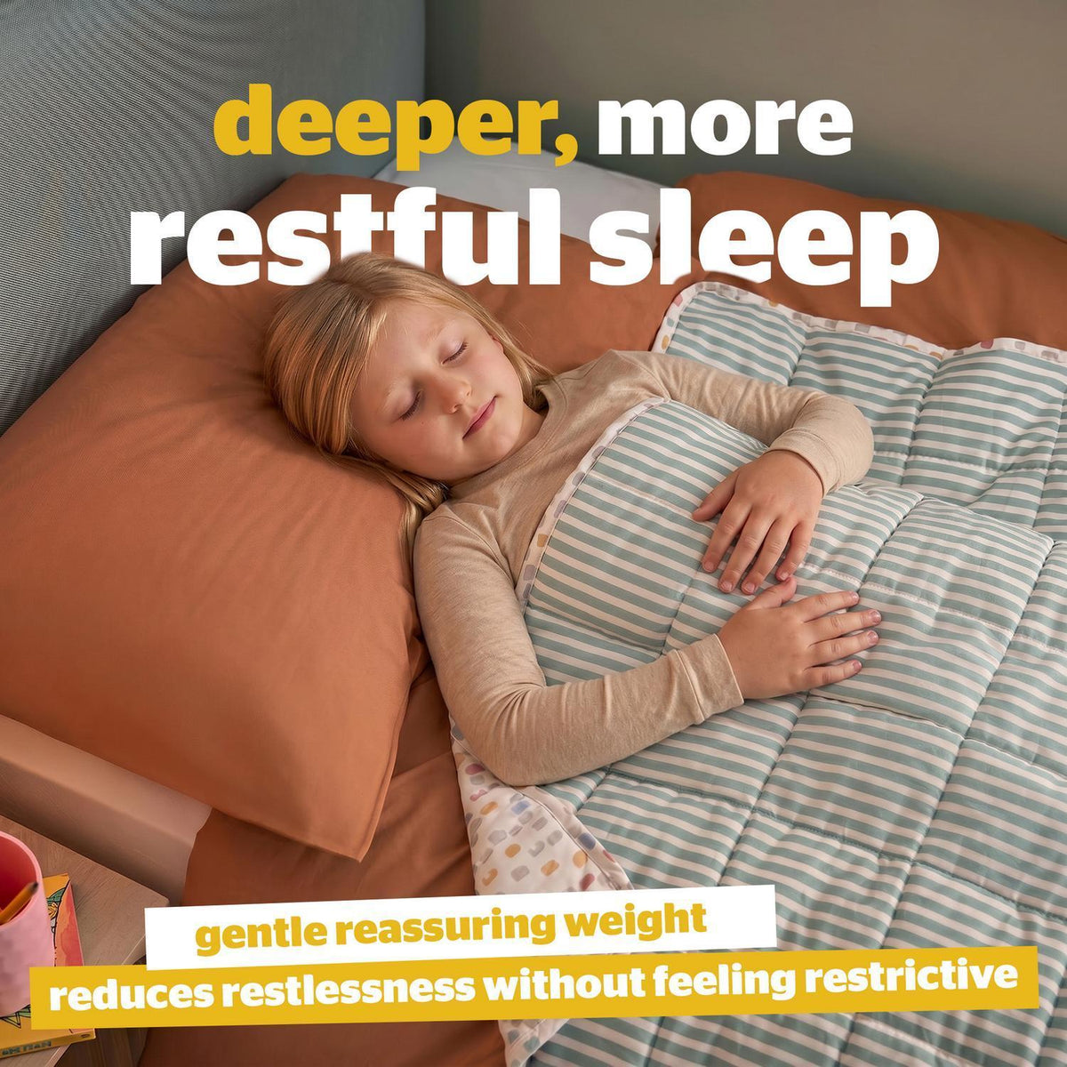 Silentnight Healthy Growth Spots & Stripes Weighted Blanket 3kg