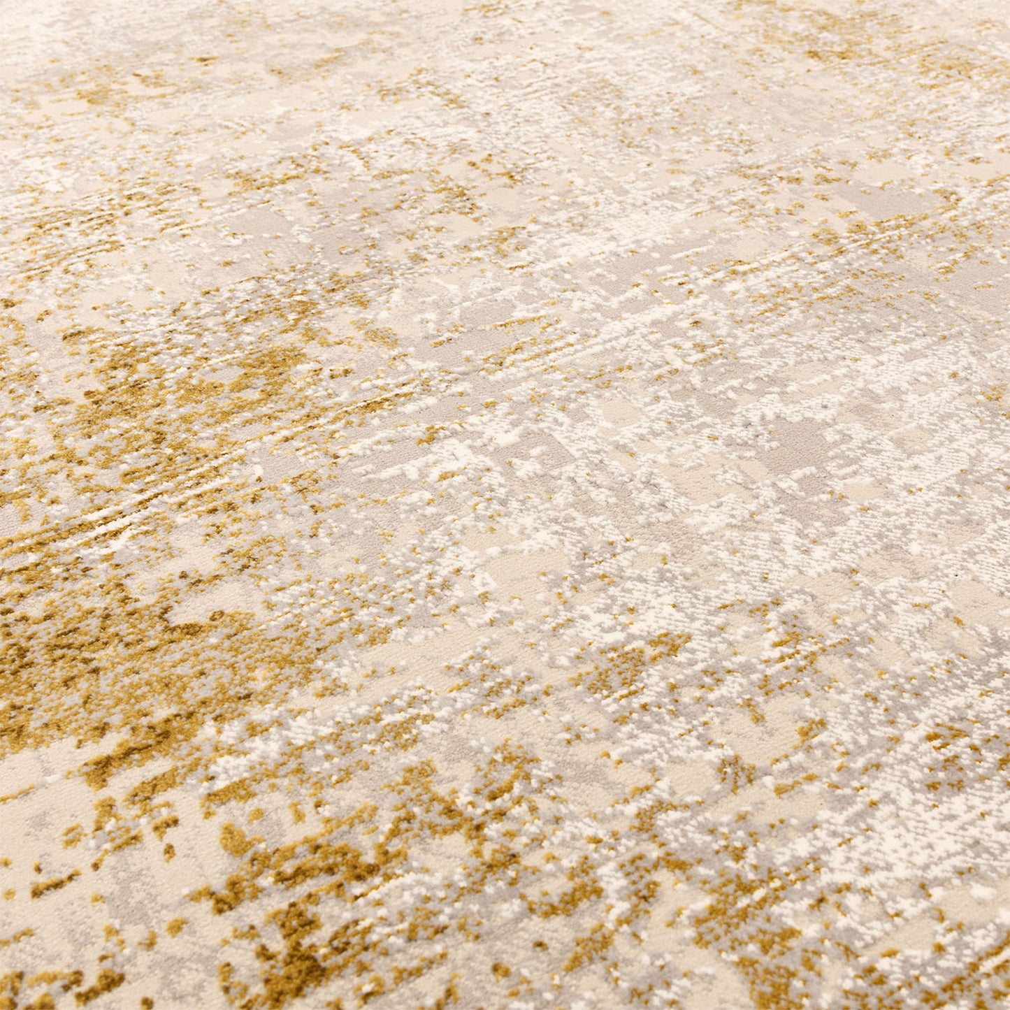 Kuza Border Gold Rug