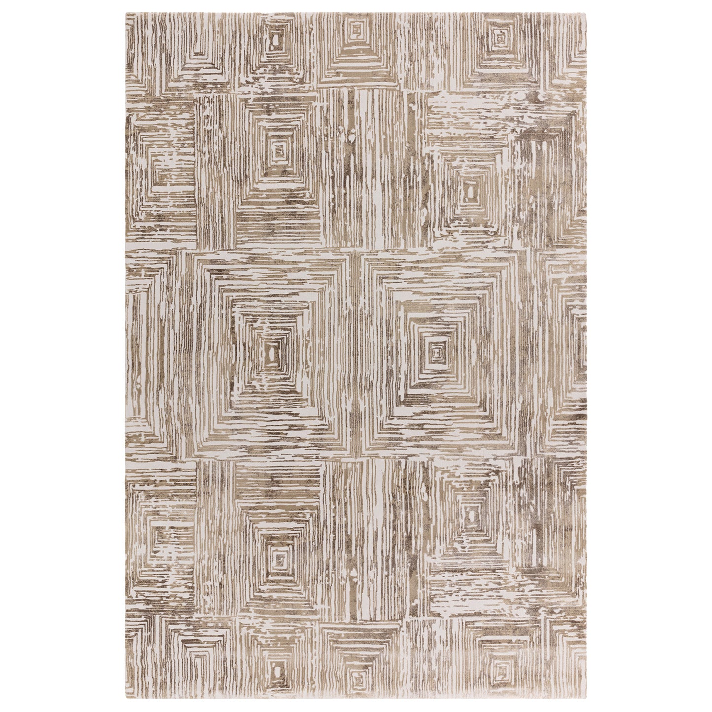 Kuza Portrait Beige Rug