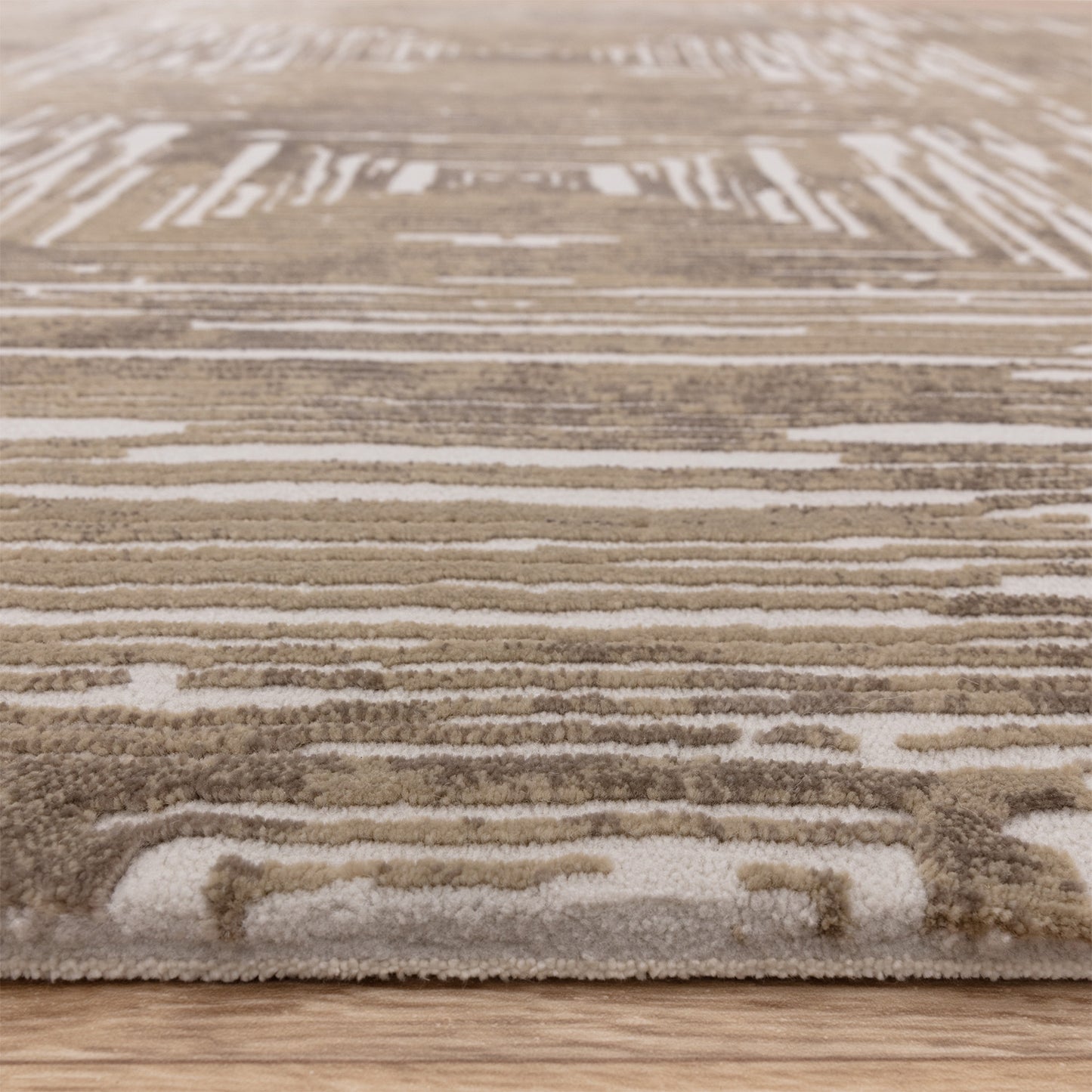 Kuza Portrait Beige Rug