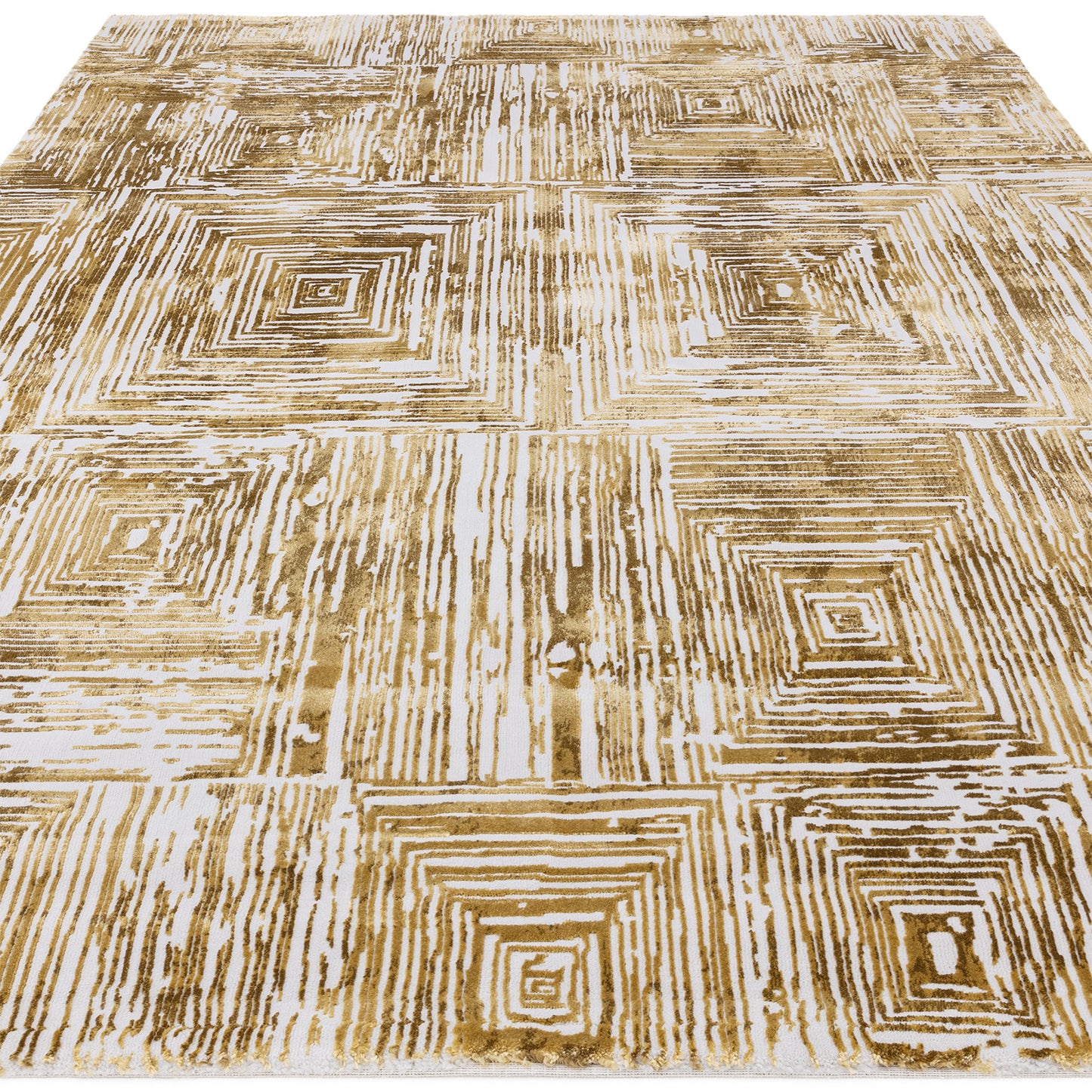 Kuza Portrait Gold Rug